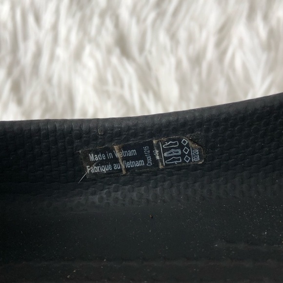 CROCS • Womens Comfort Shoe Kadee Slip On Ballet Flat in Black/ Size 10 - Picture 10 of 14